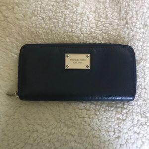 Navy Michael Kors Wallet
